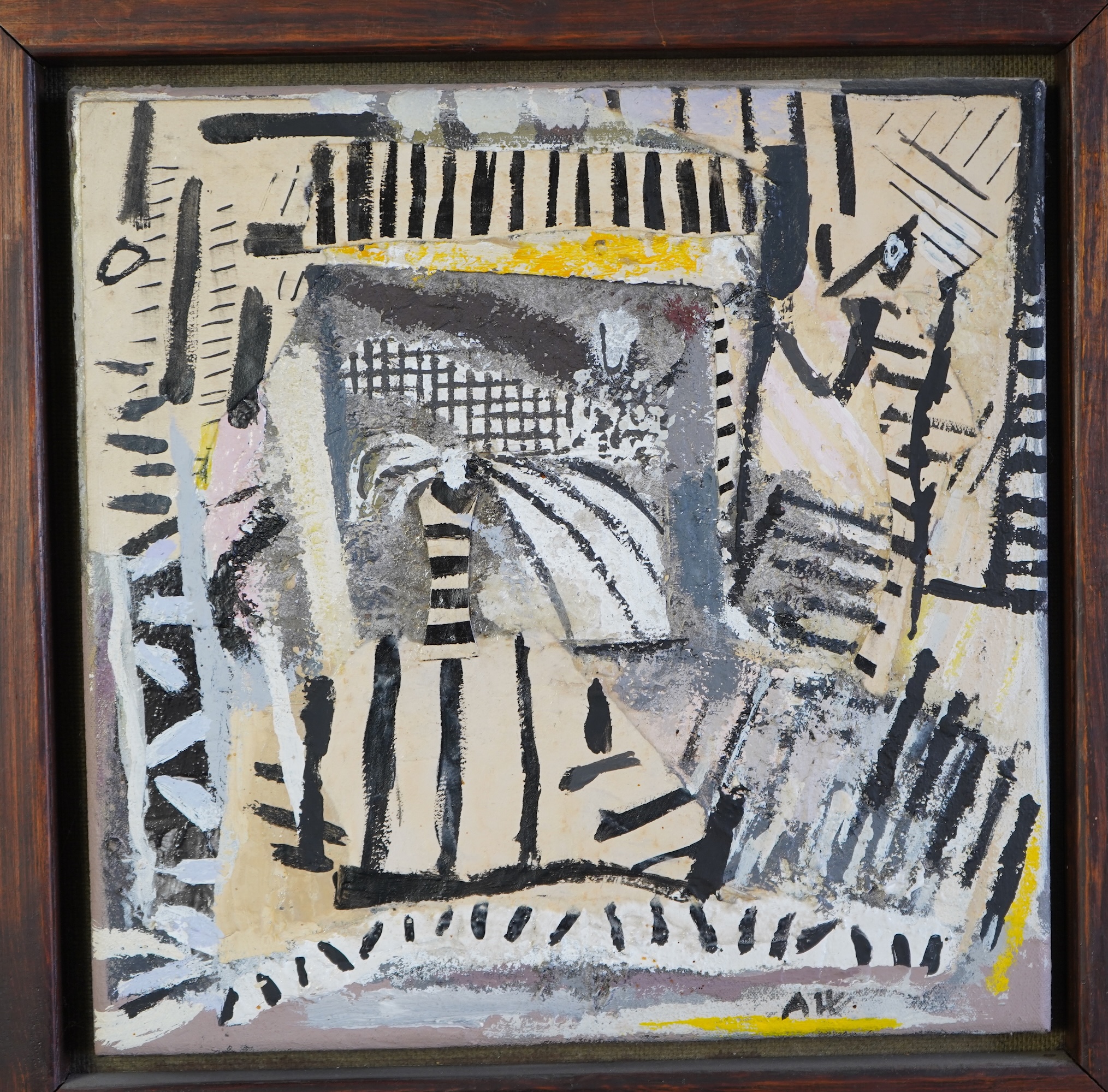 Anthony Whishaw RA, b. 1930, 'Interior with Mirror'